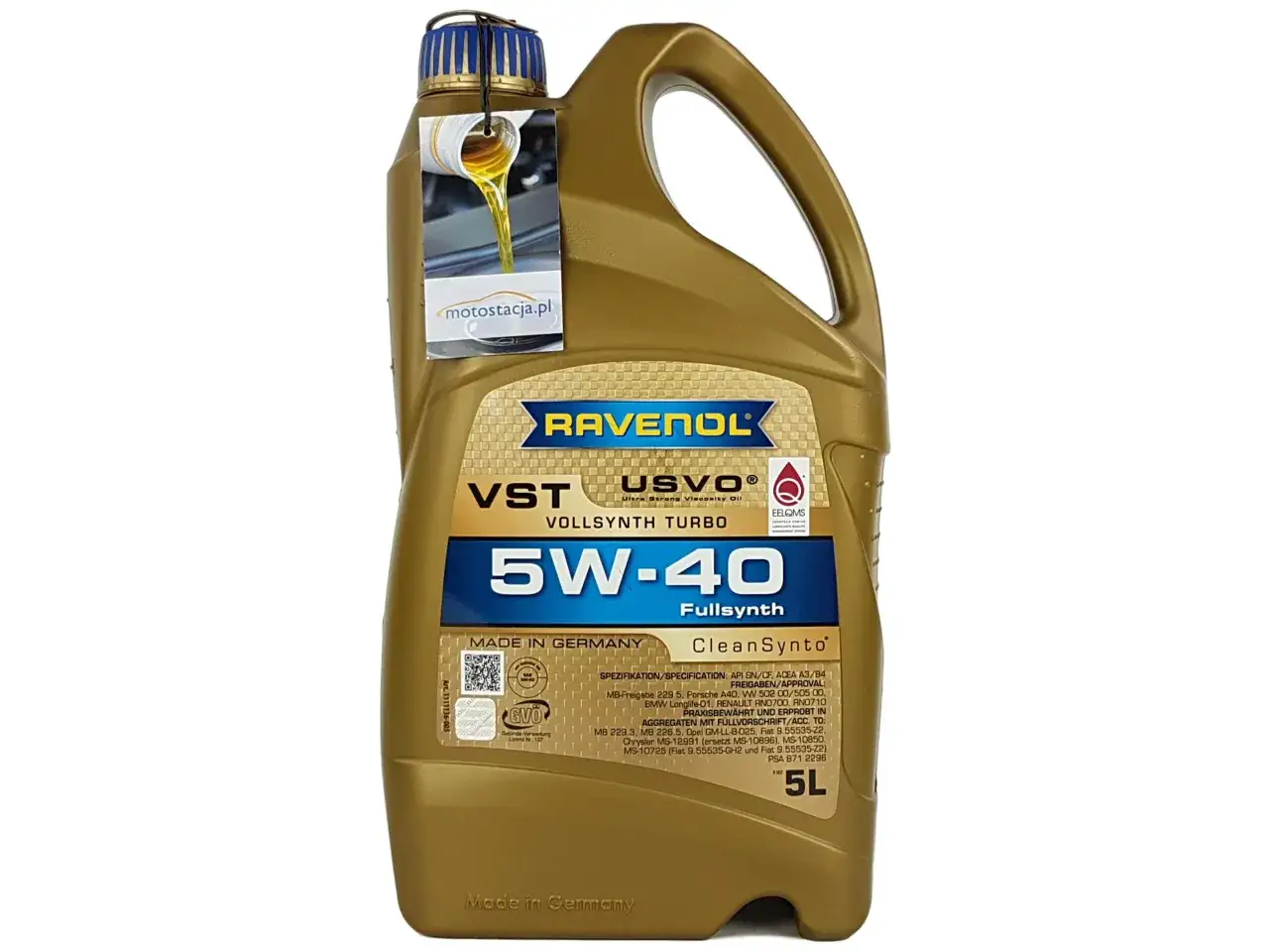 Olej GM 5W40 opakowanie 5L