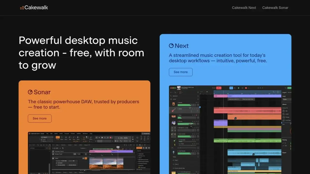 Cakewalk bietet leistungsstarke, kostenlose Software f&uuml;r Musikproduktion. Entdecke das beste Beat Making Software f&uuml;r deine kreativen Ideen.