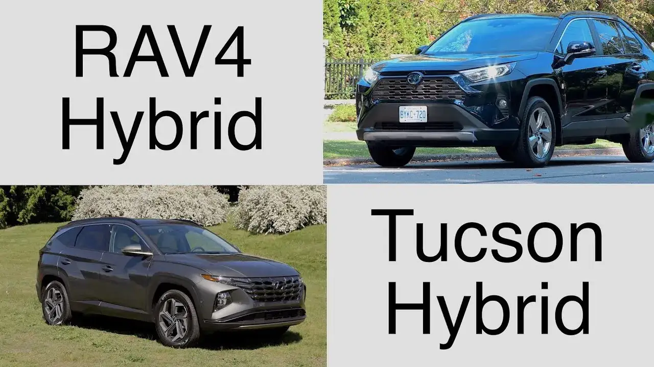 Toyota RAV4 vs Hyundai Tucson hybryda