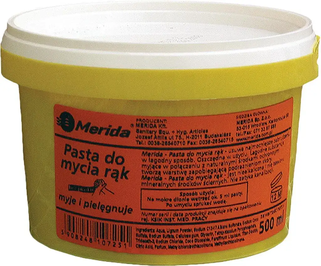 pasta BHP do rąk