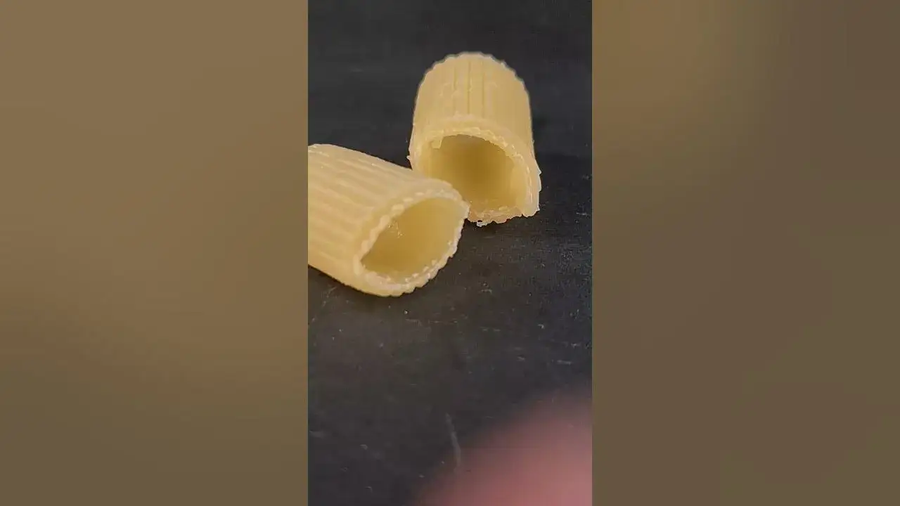 makaron al dente przekr&oacute;j
