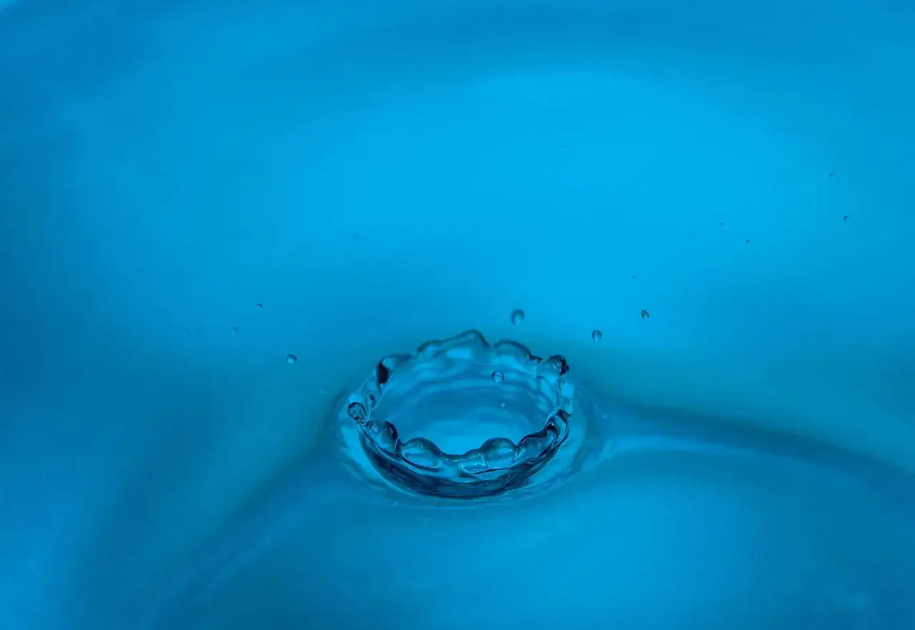 Un momento magico: fotografare gocce d'acqua che creano un cerchio perfetto.