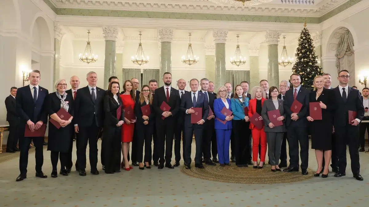 Donald Tusk premier 2023 zaprzysiężenie rząd