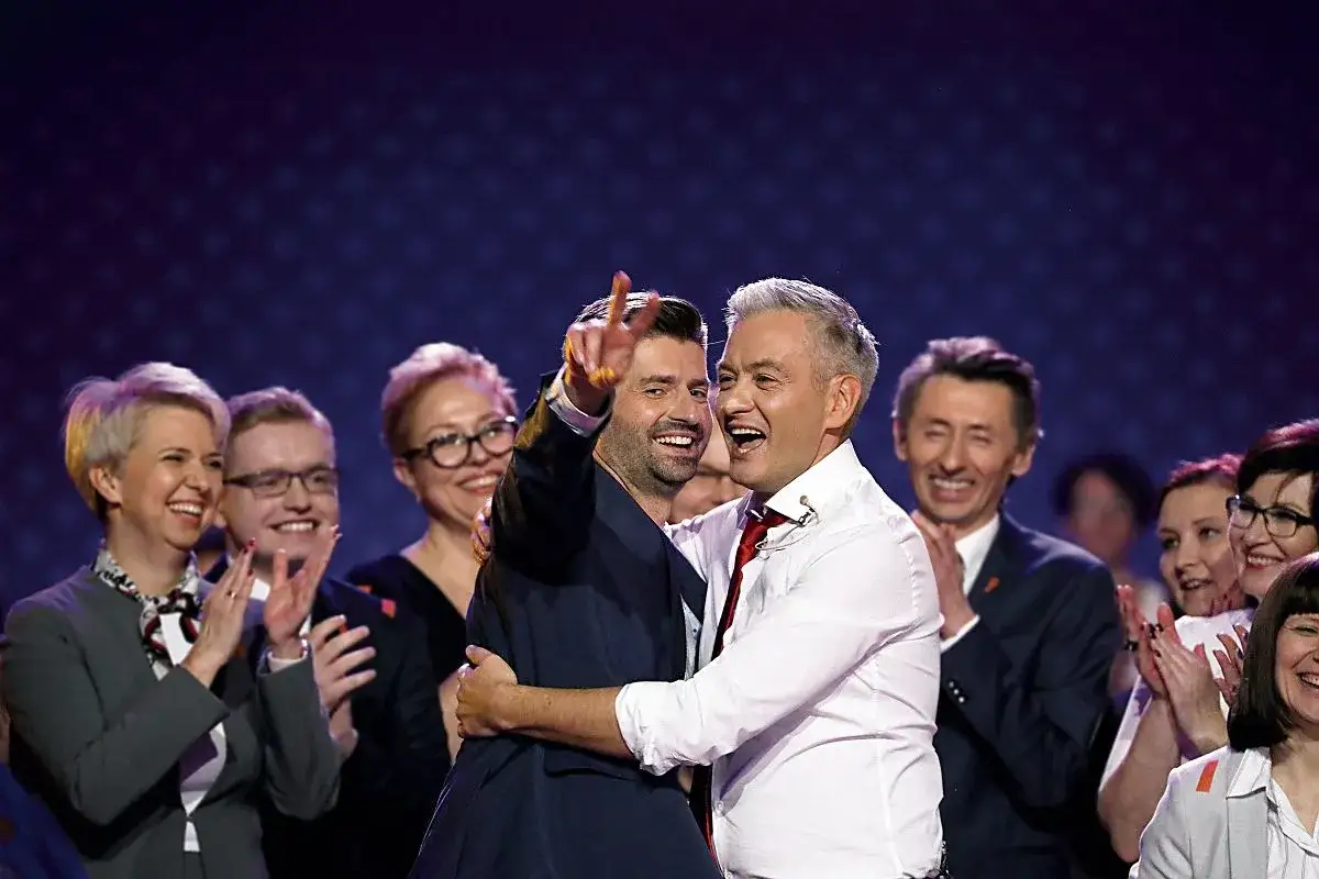 Robert Biedroń i Krzysztof Śmiszek razem