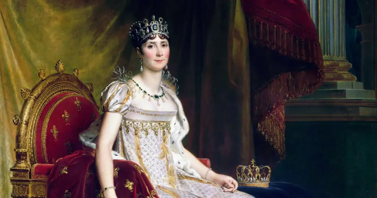 Cesarski portret cesarzowej Józefiny, żony Napoleona Bonaparte. Ciekawostki o jej życiu i dworze.