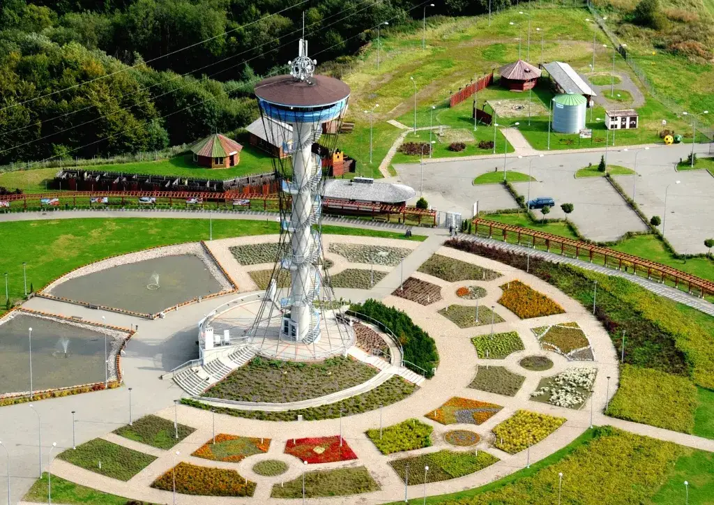 Kaszubskie Oko wieża widokowa