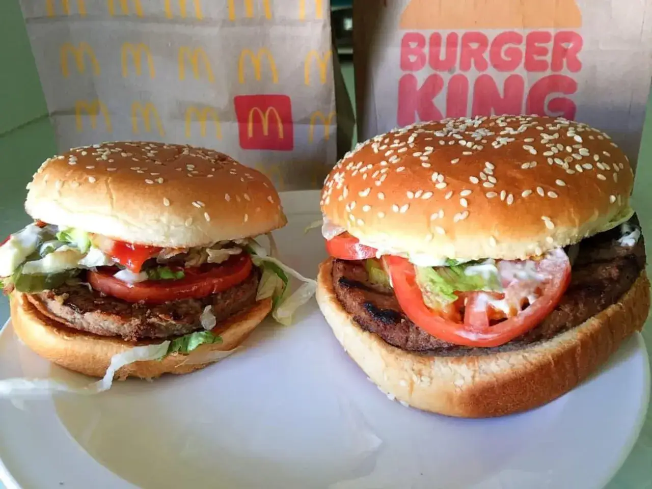 plant based burger king vs mcdonalds