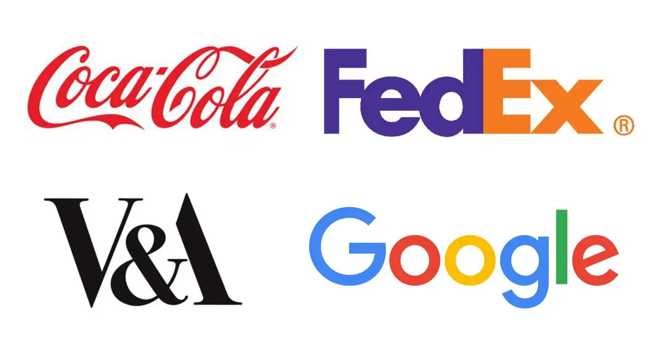 Coca-Cola, FedEx, V&A, Google – wszystkie te marki mają fajne litery, które zapadają w pamięć.
