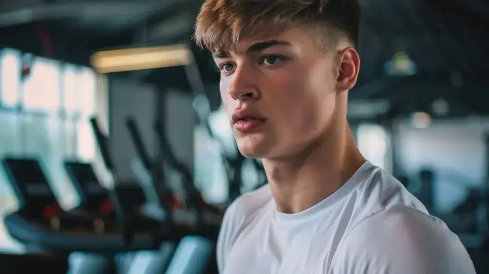 nastolatek bezpieczny trening siłowy