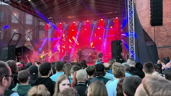 koncert Dżem publiczność scena