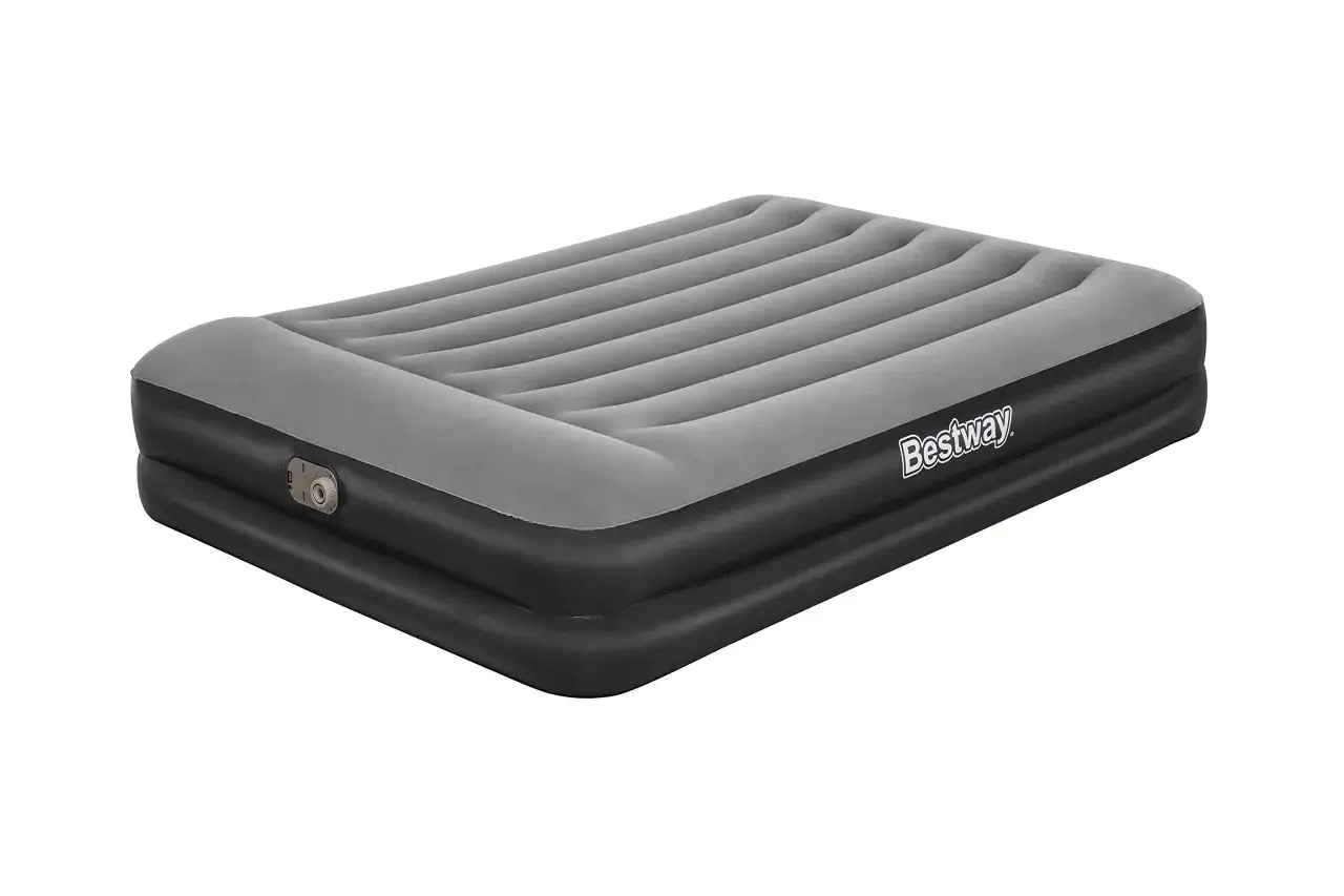 materac dmuchany Intex Fiber-Tech vs Bestway Tritech przekr&oacute;j