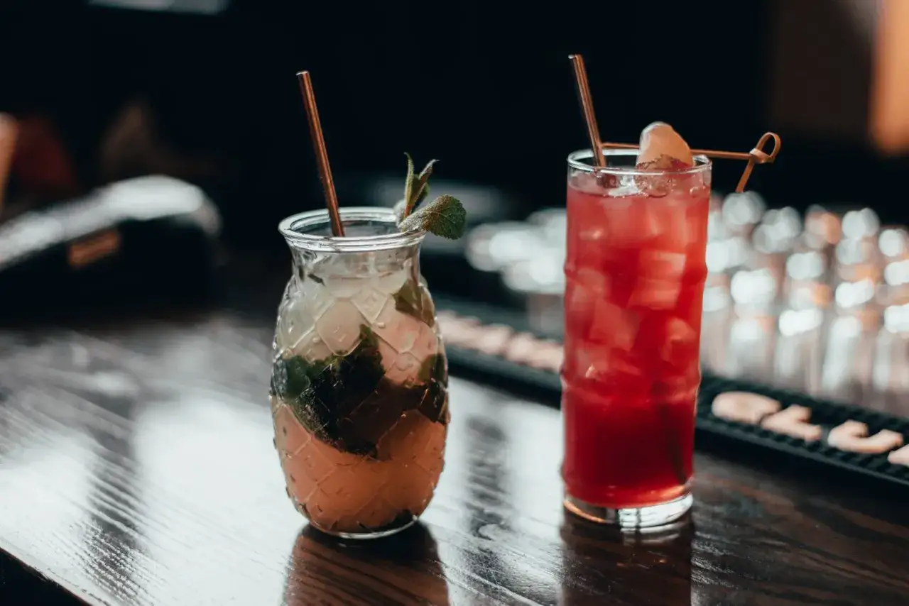 Kolorowe drinki bezalkoholowe Thermomix