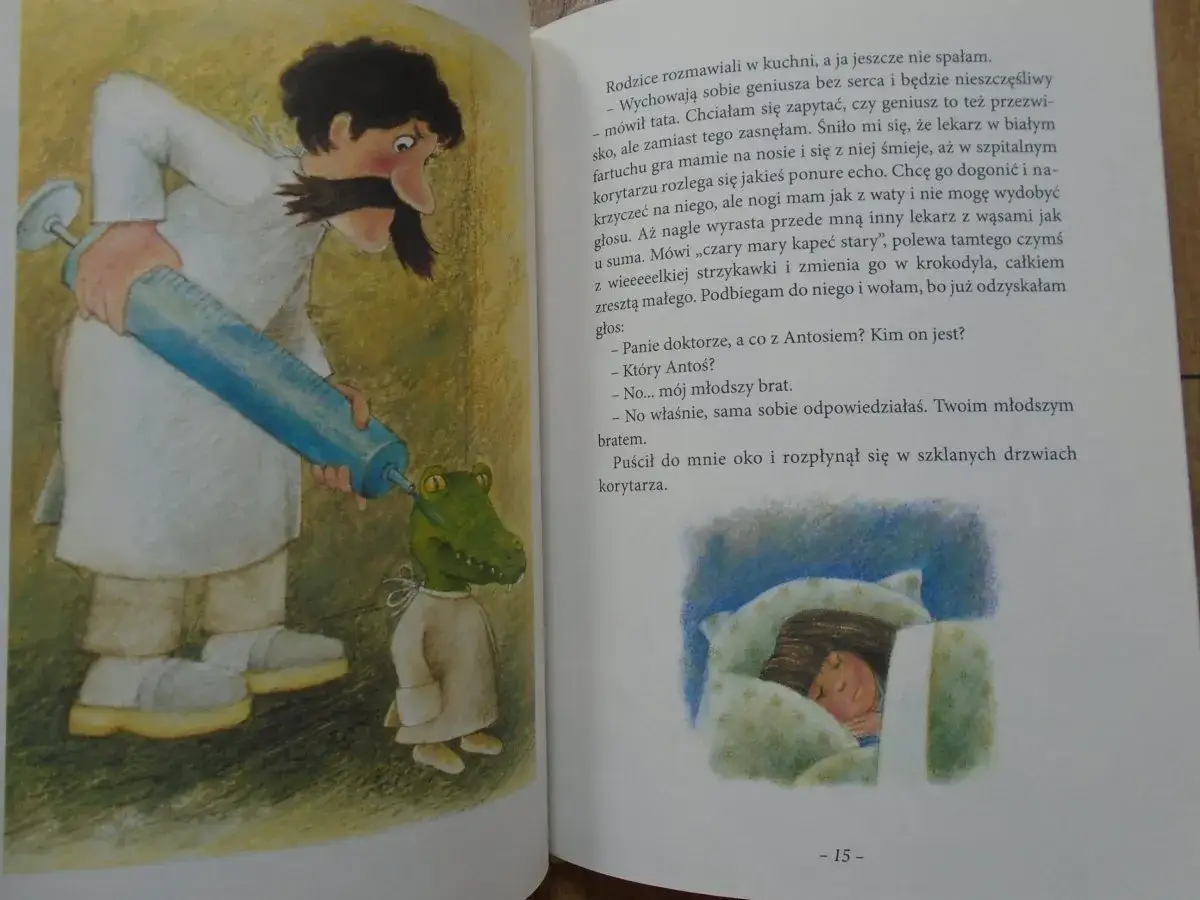 ilustracje z książki Mój młodszy brat Bogusław Orliński