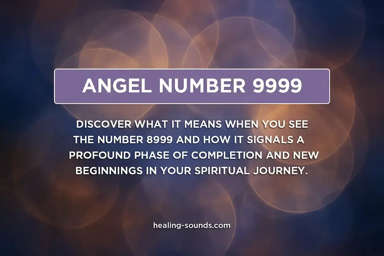 El n&uacute;mero de &aacute;ngel 9999 anuncia una fase de finalizaci&oacute;n y nuevos comienzos en tu viaje espiritual.