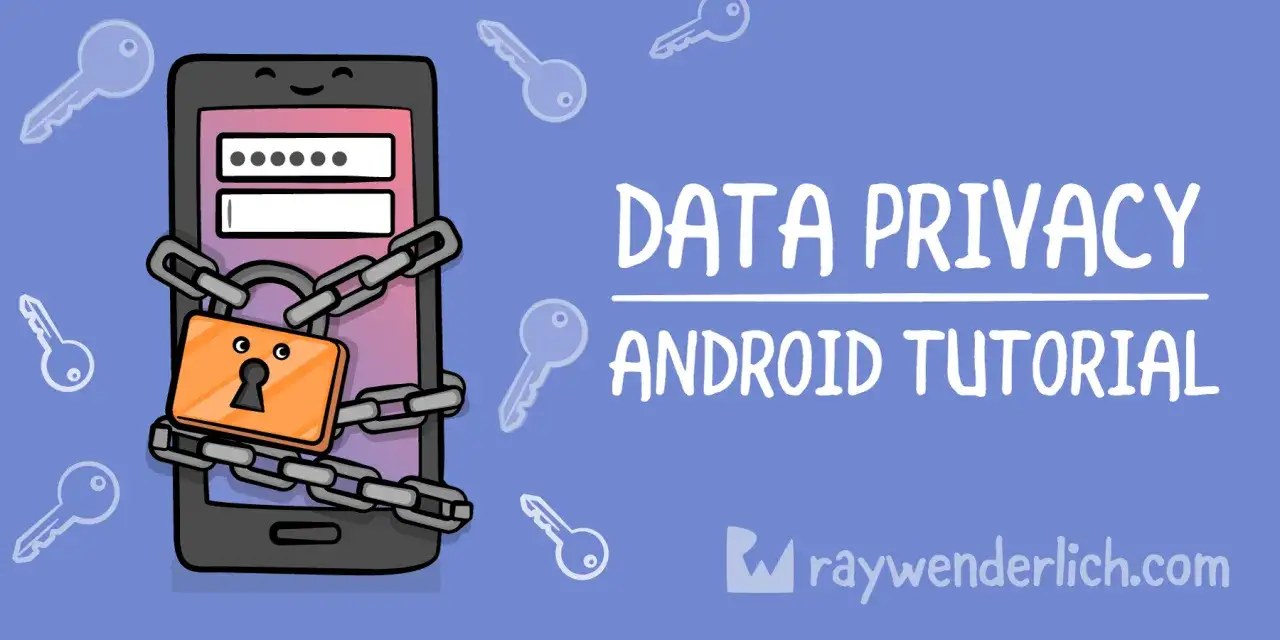 A locked Android phone with chains and keys, illustrating data privacy. Learn how to remove metadata from photos on Android.