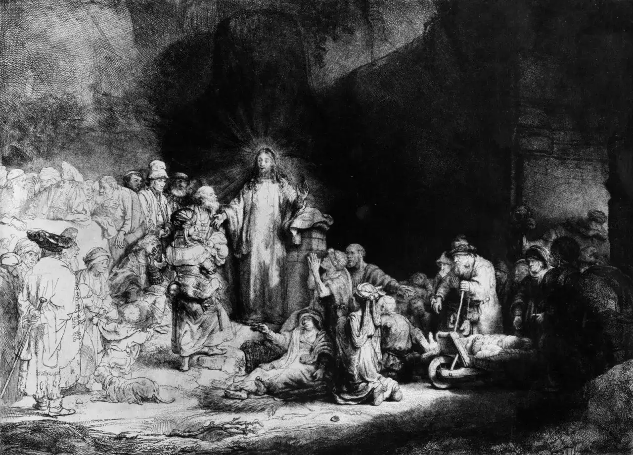 Grisaille painting technique example Rembrandt