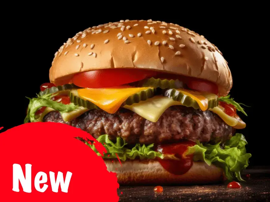 surowe kotlety wołowe na burgera o różnej gramaturze