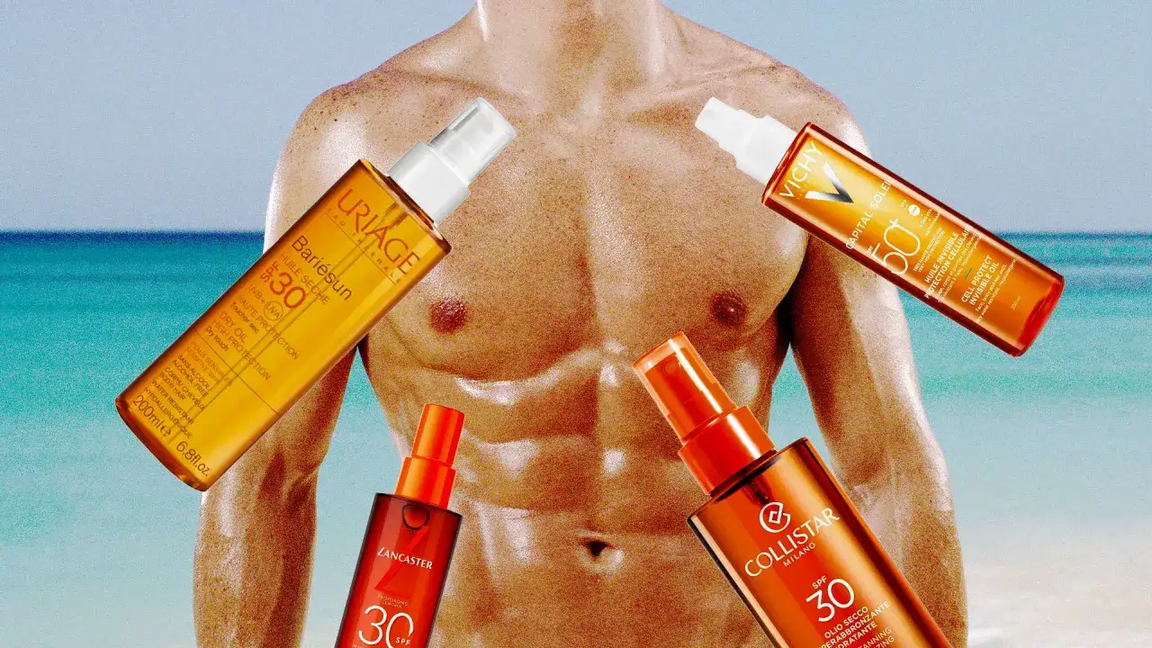 Olio abbronzante come funziona? Protezione solare spray per un'abbronzatura sicura e idratata.