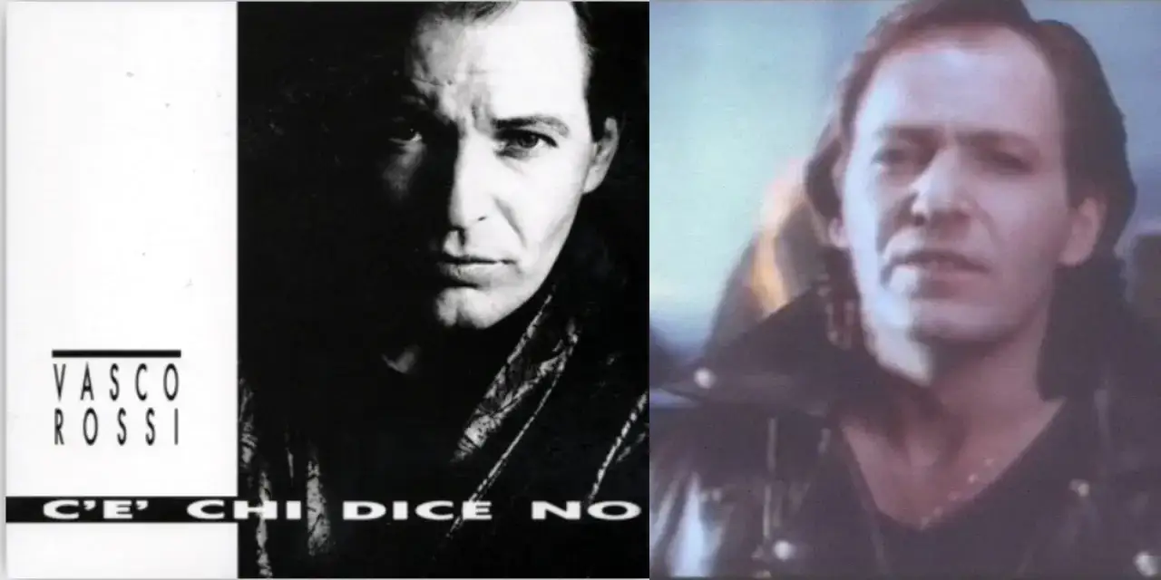 Vasco Rossi, con la sua espressione intensa, ricorda che i testi di Vasco Rossi non mi va, ma