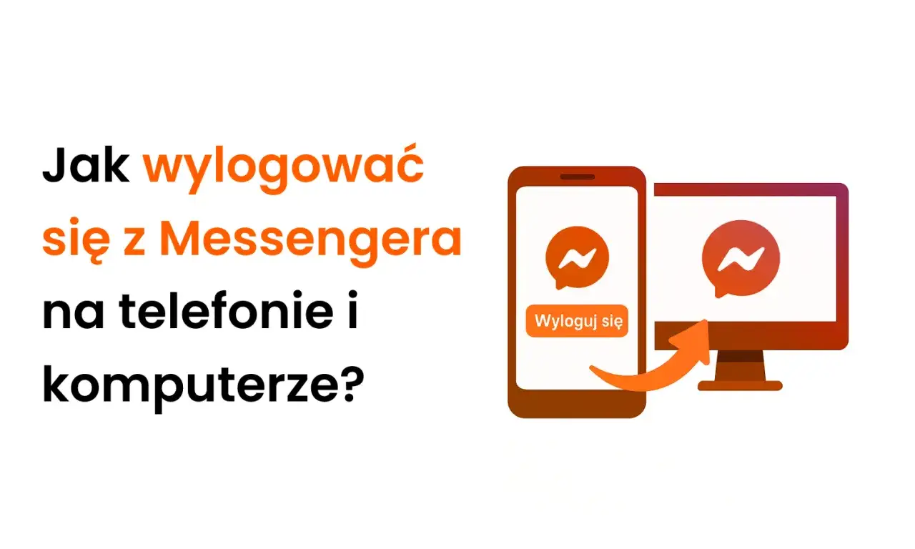 Jak wylogować się z Messengera na telefonie i komputerze? Ikona aplikacji na ekranie telefonu z przyciskiem