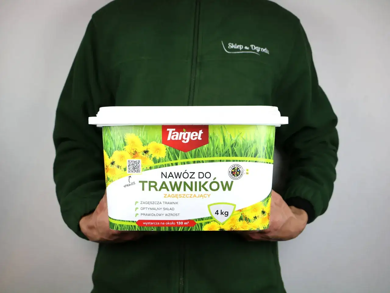 Nawóz do trawników Target zagęszczający, 4 kg. Idealny, by uzyskać gęsty trawnik.