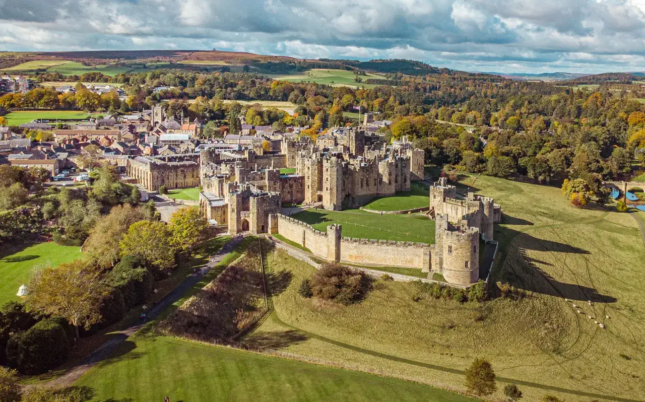 Zamek Windsor Warwick Alnwick