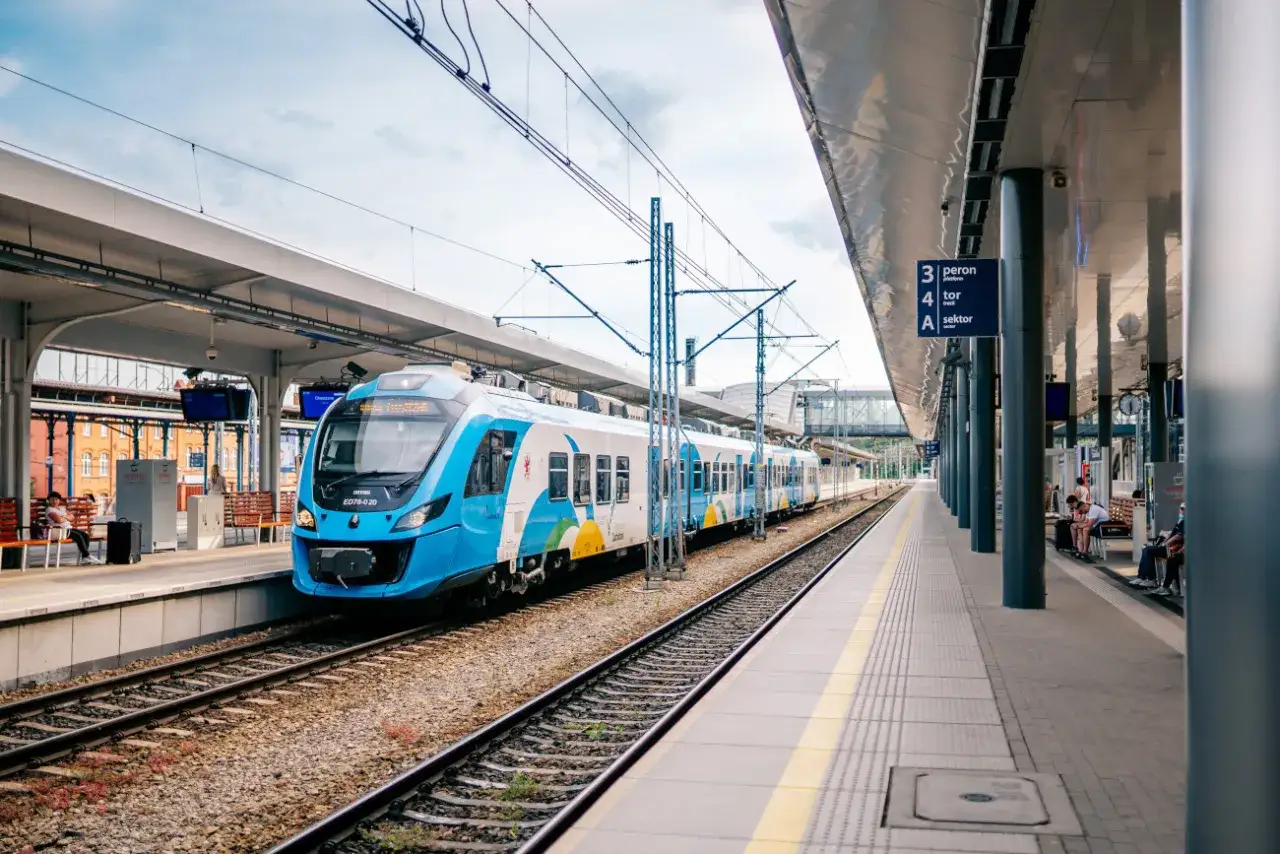 Pociąg POLREGIO Szczecin Gryfino