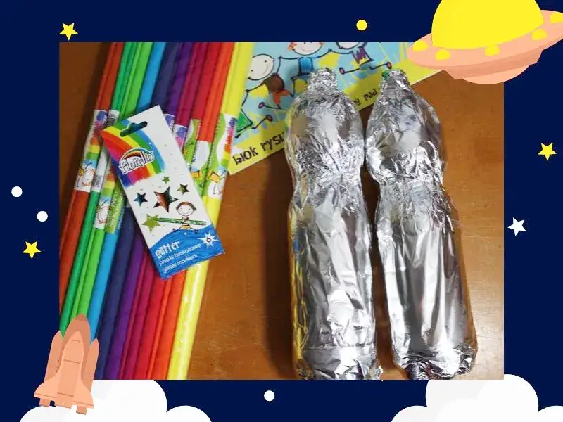 DIY plecak rakietowy z butelek PET