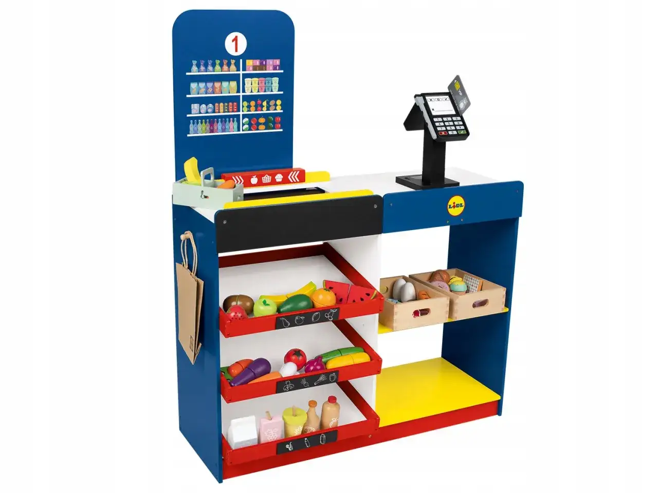 dziecko bawi się klockami lego lidl