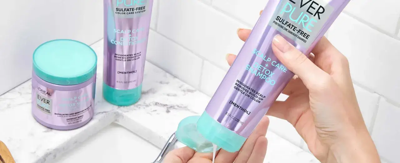 L'Or&eacute;al Ever Pure Shampoo und Conditioner f&uuml;r die Kopfhautpflege. Hilft bei Neurodermitis Kopfhaut.
