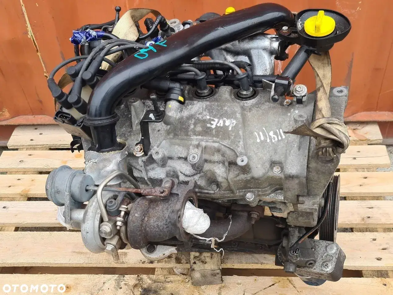 Silnik Renault Clio 3 1.2 benzyna z turbosprężarką, gotowy do montażu.