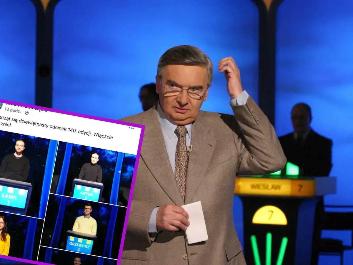 Prowadzący program zadaje pytanie o to, dlaczego najlepsi gracze w historii programu nagle przestali w nim występować. Na ekranie widać uczestników.