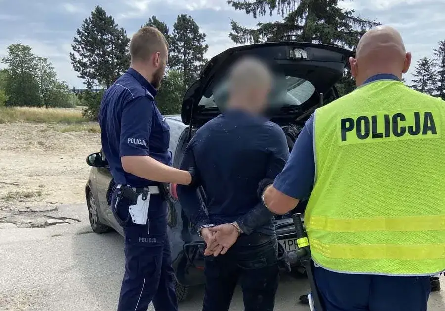policja kontrola narkotyki kierowca