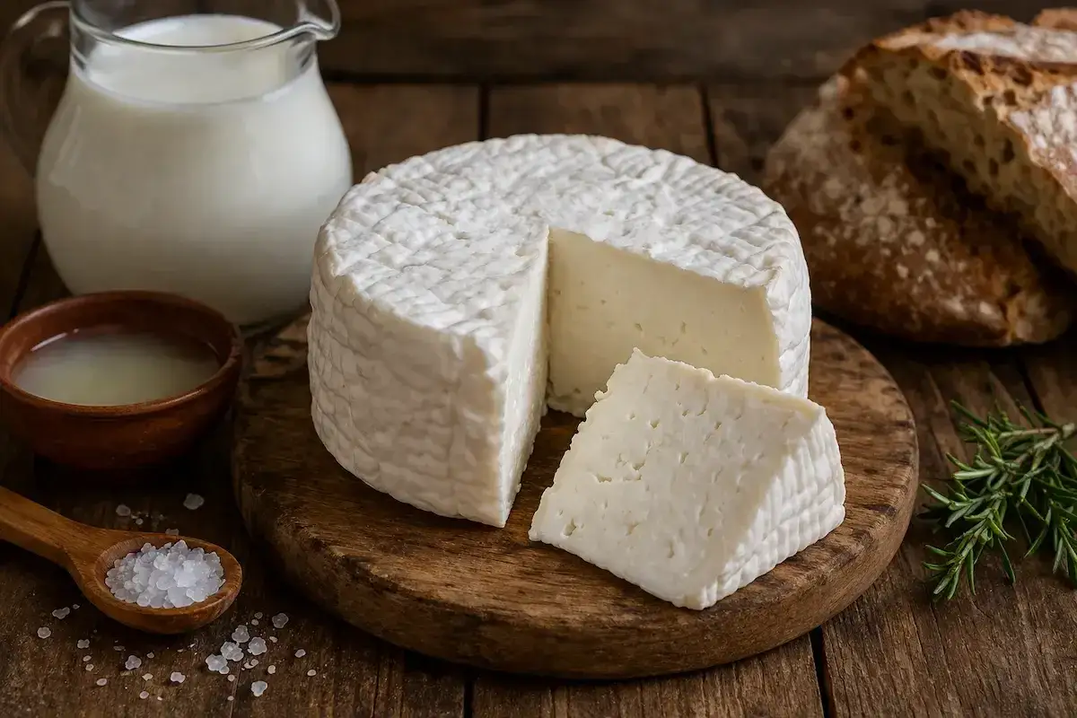 Un fromage de ch&egrave;vre frais, du lait, du sel et du pain. L'art de faire son fromage de ch&egrave;vre &agrave; la maison.