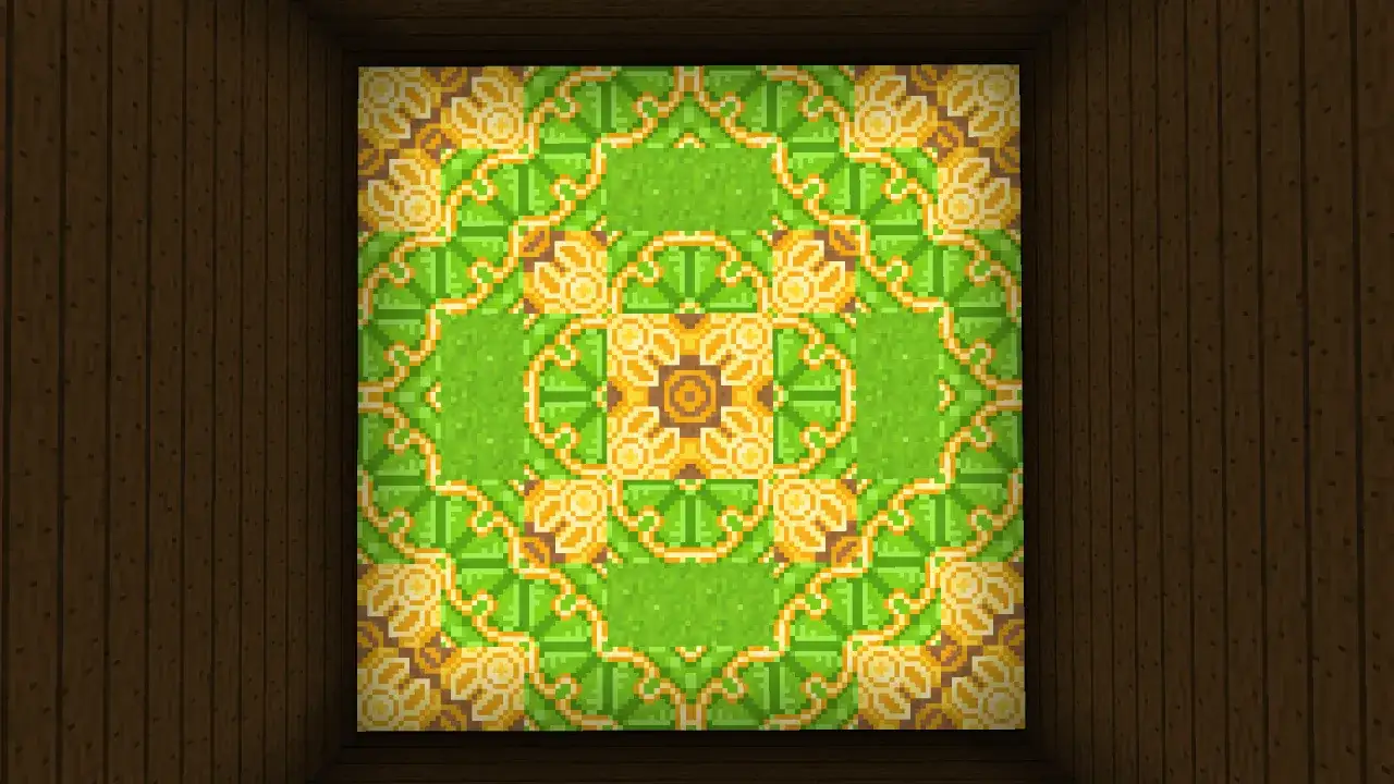 Minecraft terakota glazurowana wzory