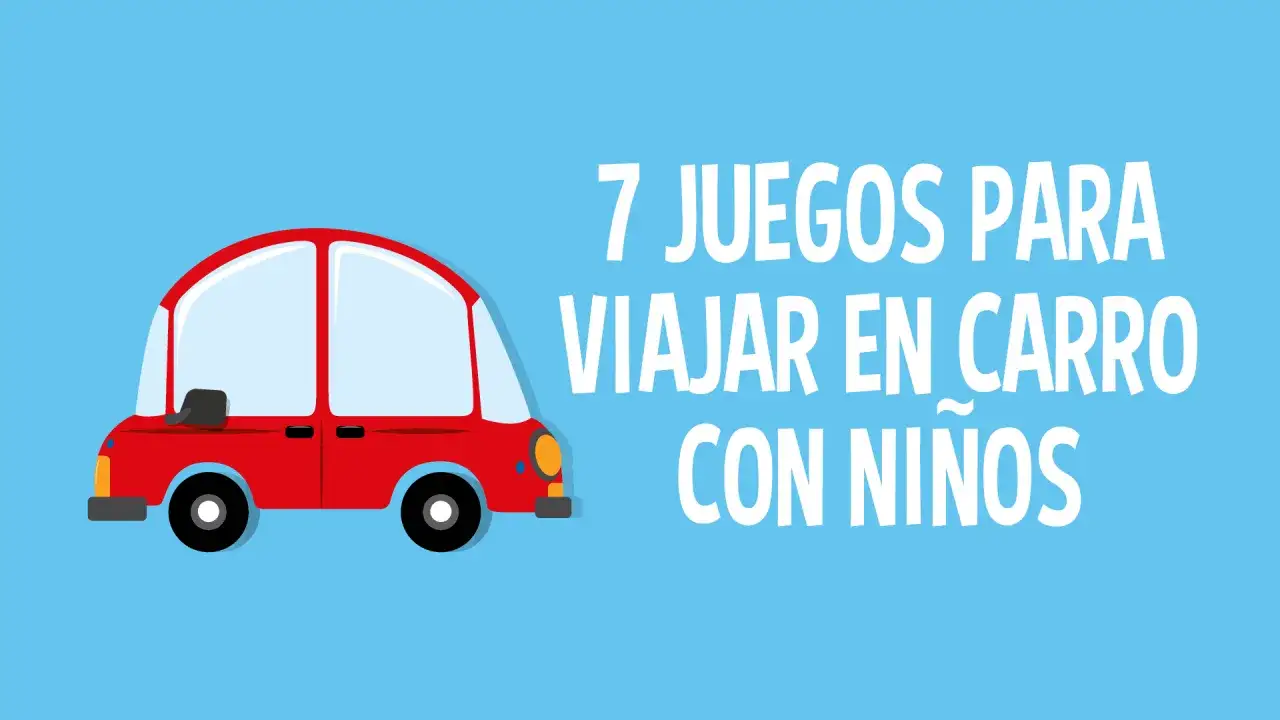 Un coche rojo y el texto 