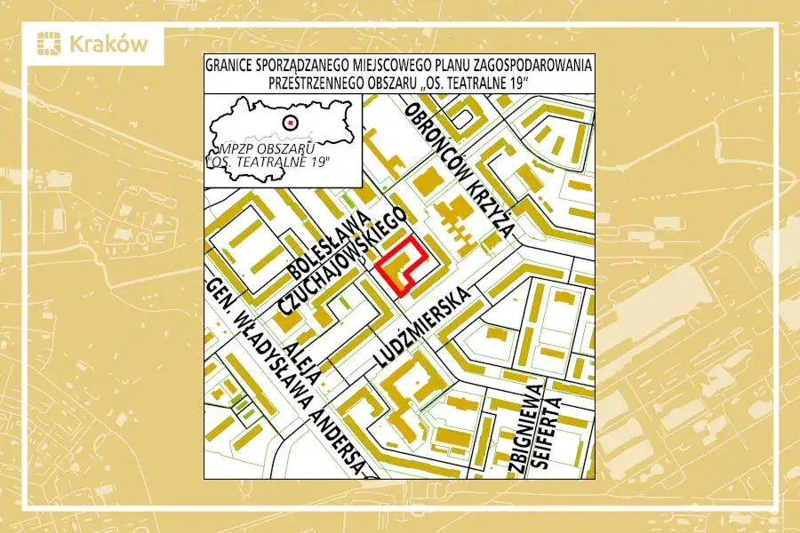 Osiedle Teatralne Kraków mapa