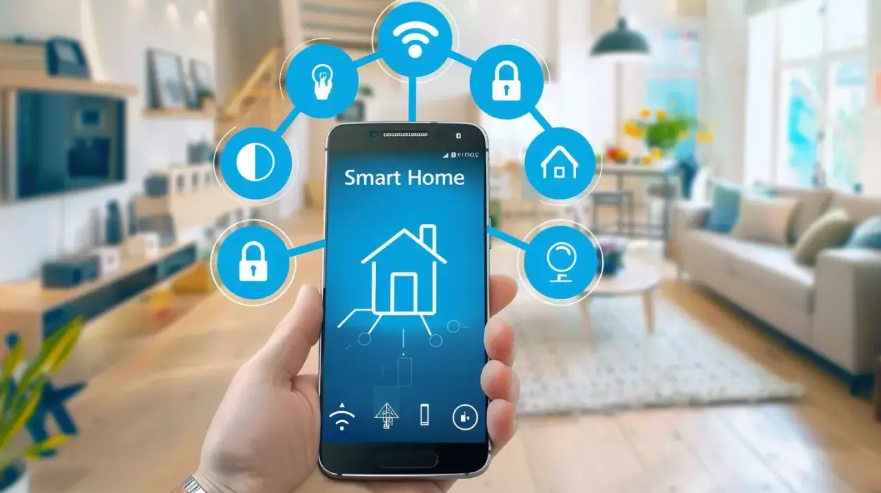 Control luces, cerraduras, cámaras y más en tu hogar inteligente.