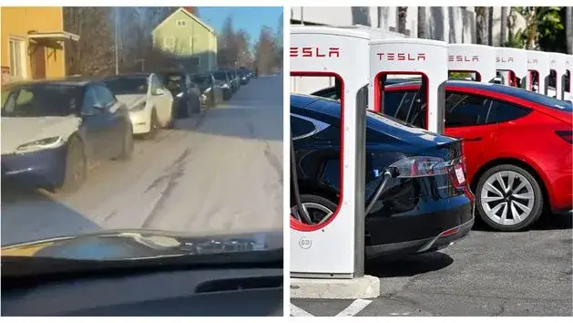 ładowanie Tesla Supercharger dom porównanie