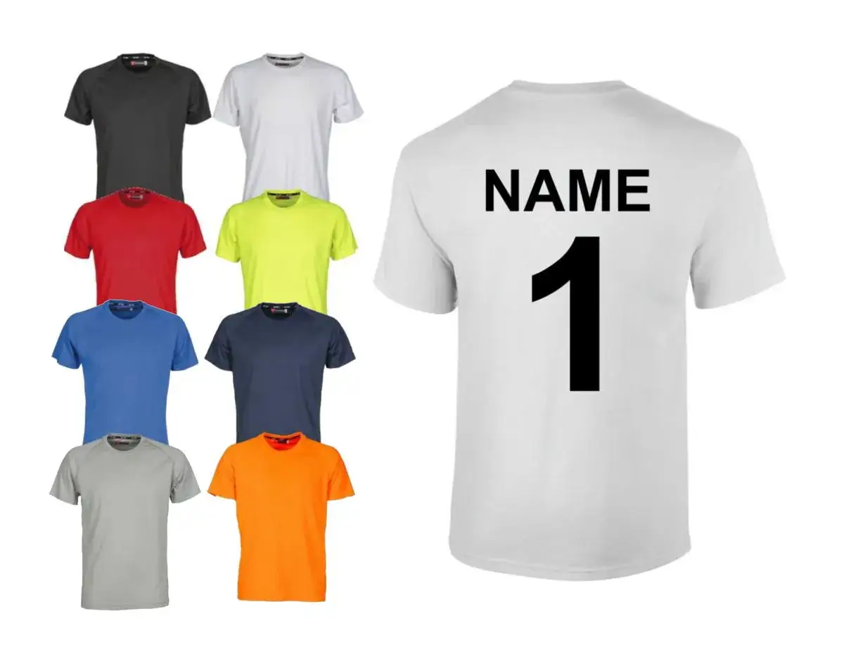 personalisierte Malle T-Shirts mit Namen und Nummer auf dem Rücken