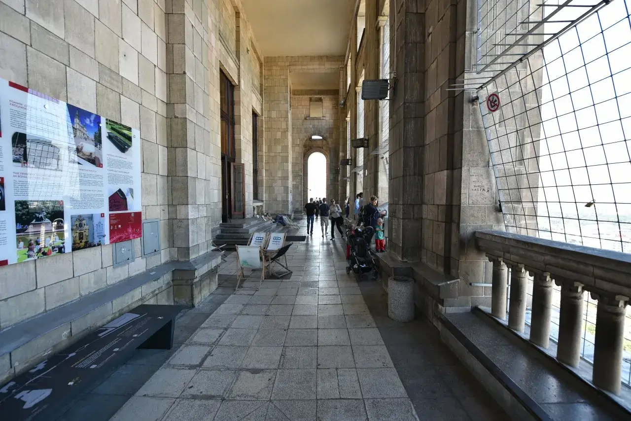 Warszawa Pałac Kultury i Nauki taras widokowy