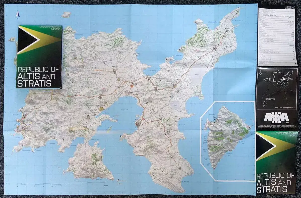 Mapa Altis Arma 3 przegląd