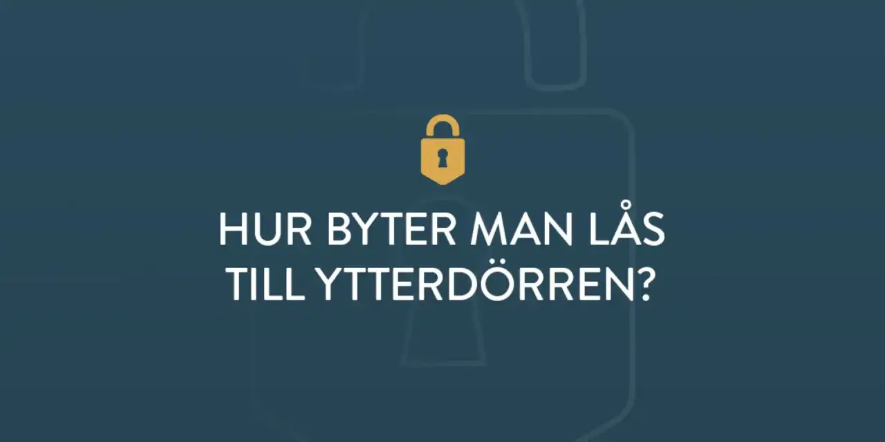 En gul h&auml;ngl&aring;sikon ovanf&ouml;r texten 
