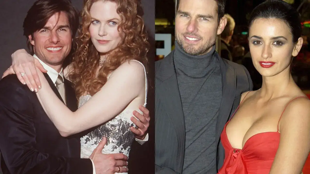 Tom Cruise z Nicole Kidman i Penelope Cruz. Dwie kobiety, które były żoną Toma Cruise'a.