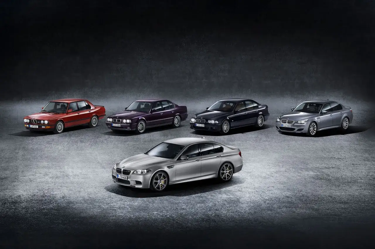 Ewolucja BMW M5 generacje