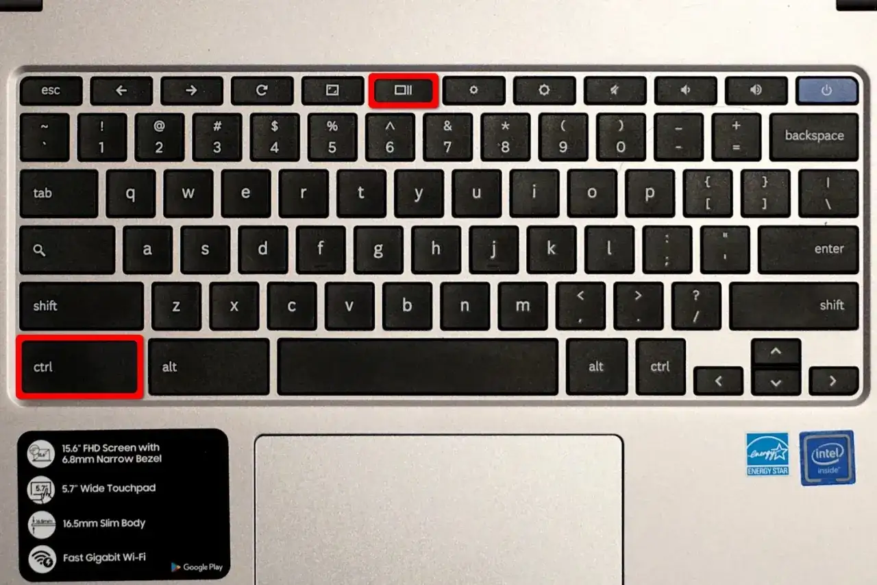 Klawisze Ctrl i klawisz z ikoną ekranu (widoczny na górze) służą do tego, jak zrobić screena na laptopie.