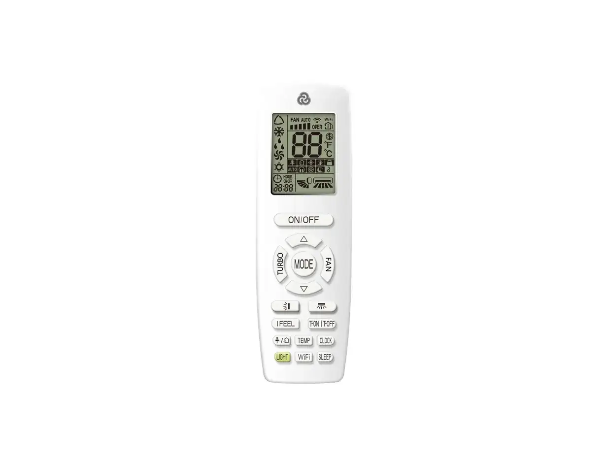 Telecomando per condizionatore. Imposta la temperatura ideale per il tuo comfort.