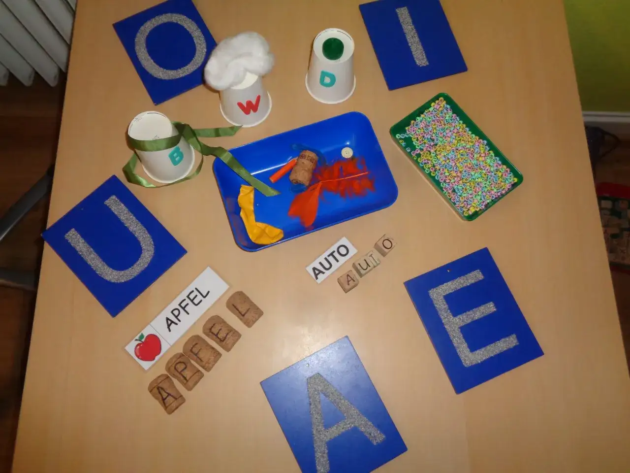 Lernwerkstatt Kita: Buchstaben und Wörter wie
