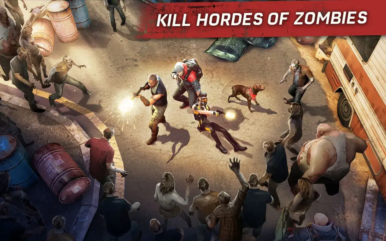 Obrona przed hordami zombie w jednej z najlepszych gier survivalowych. Strzelanina, akcja i walka o przetrwanie.