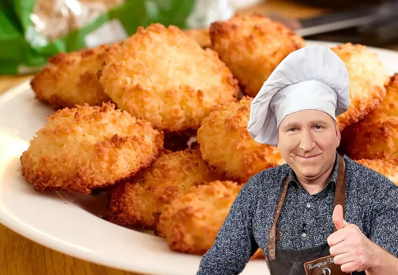 Stary przepis na pyszne kokosanki. Szef kuchni poleca te domowe ciasteczka z kokosem.